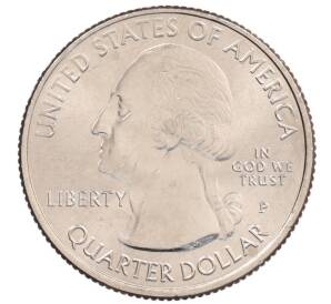 1/4 доллара (25 центов) 2017 года P США «Национальные парки — №38 Водные пути Озарк» — Фото №2