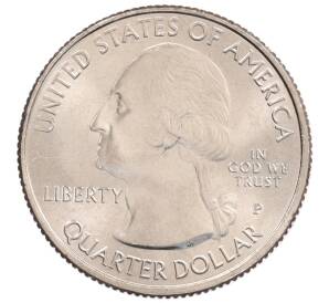 1/4 доллара (25 центов) 2017 года Р США «Национальные парки — №39 Национальный монумент острова Эллис» — Фото №2