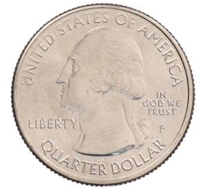 1/4 доллара (25 центов) 2017 года Р США «Национальные парки — №40 Национальный исторический парк имени Джорджа Р. Кларка» — Фото №2