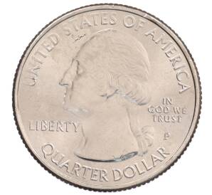 1/4 доллара (25 центов) 2016 года P США «Национальные парки — №35 Национальный парк Форт Молтри» — Фото №2