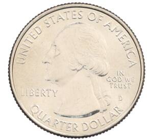 1/4 доллара (25 центов) 2015 года D США «Национальные парки — №26 Национальный монумент Гомстед» — Фото №2
