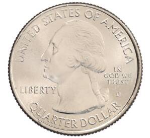 1/4 доллара (25 центов) 2014 года D США «Национальные парки — №23 Национальный парк Арки»