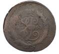 Монета 2 копейки 1763 года СПМ (Перечекан из 4 копеек 1762) (Артикул: T11-27266) — Фото №1