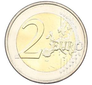 2 евро 2016 года Люксембург «50 лет мосту герцогини Шарлотты» — Фото №2