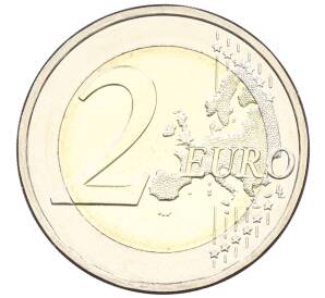 2 евро 2016 года Финляндия «100 лет со дня рождения Георга Хенрика фон Вригта» — Фото №2