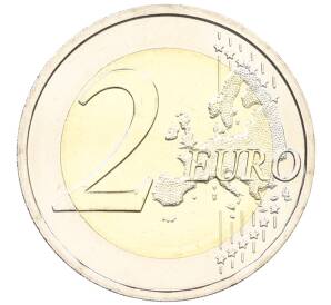 2 евро 2017 года Словакия «550 лет Истрополитанской академии» — Фото №2