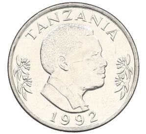 1 шиллинг 1992 года Танзания — Фото №2