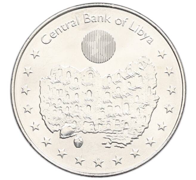Монета 100 дирхамов 2014 года Ливия (Артикул: K12-71854) — Фото №2