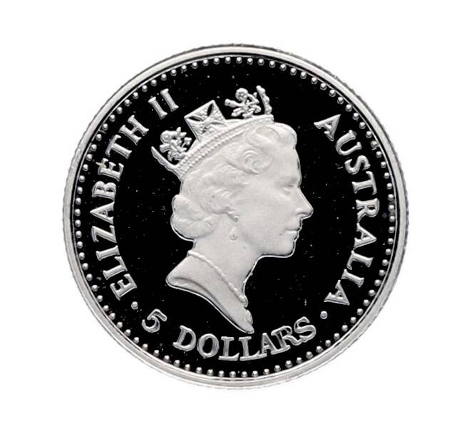 Монета 5 долларов 1989 года Австралия «Австралийская Коала» (Артикул: M2-90938) — Фото №2