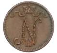 Монета 1 пенни 1913 года Русская Финляндия (Артикул: T11-27466) — Фото №2