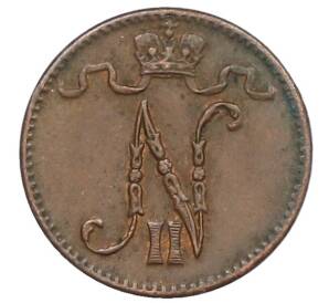 1 пенни 1913 года Русская Финляндия — Фото №2