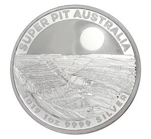 1 доллар 2019 года Австралия — Супер Пит
