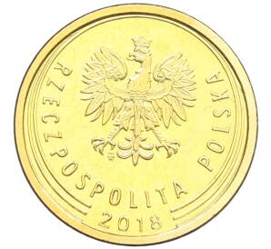 2 гроша 2018 года Польша — Фото №2