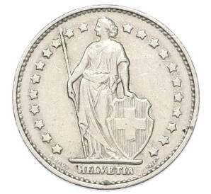 1 франк 1969 года Швейцария — Фото №2