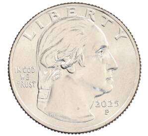 1/4 доллара (25 центов) 2025 года P США «Американские женщины — Стейси Парк Милберн» — Фото №2