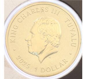 1 доллар 2025 года Тувалу «Черепашки-ниндзя» (в блистере) — Фото №2