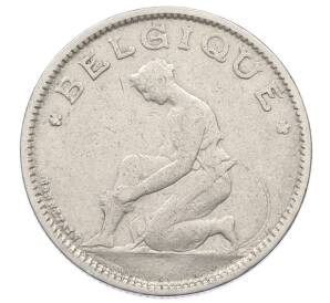 1 франк 1929 года Бельгия (Надпись на французском — BELGIQUE) — Фото №2