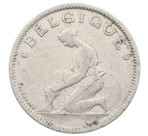 1 франк 1929 года Бельгия (Надпись на французском — BELGIQUE) — Фото №2