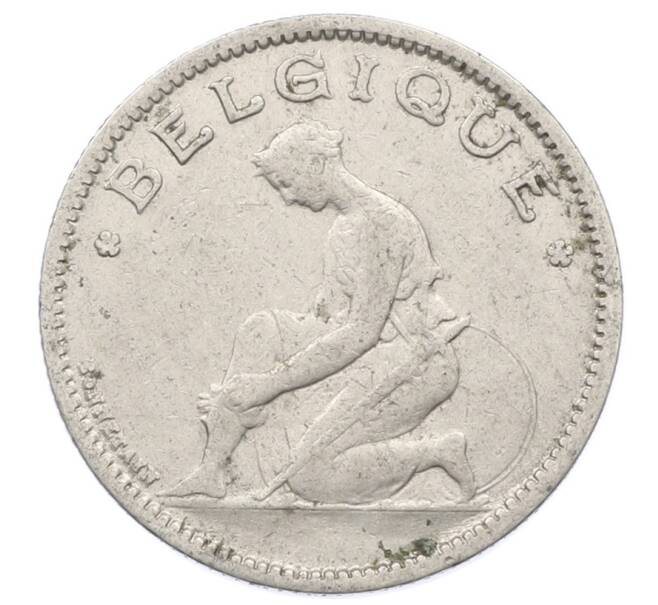 Монета 1 франк 1929 года Бельгия (Надпись на французском — BELGIQUE) (Артикул: M2-90969) — Фото №2