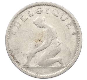 1 франк 1929 года Бельгия (Надпись на французском — BELGIQUE) — Фото №2