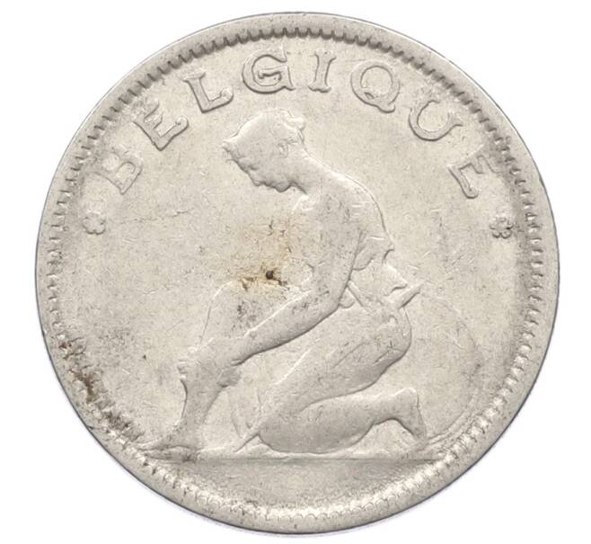 Монета 1 франк 1929 года Бельгия (Надпись на французском — BELGIQUE) (Артикул: M2-90971) — Фото №2