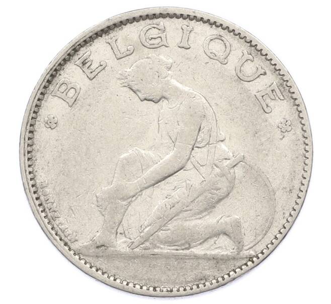 Монета 1 франк 1922 года Бельгия (Надпись на французском — BELGIQUE) (Артикул: M2-90973) — Фото №2