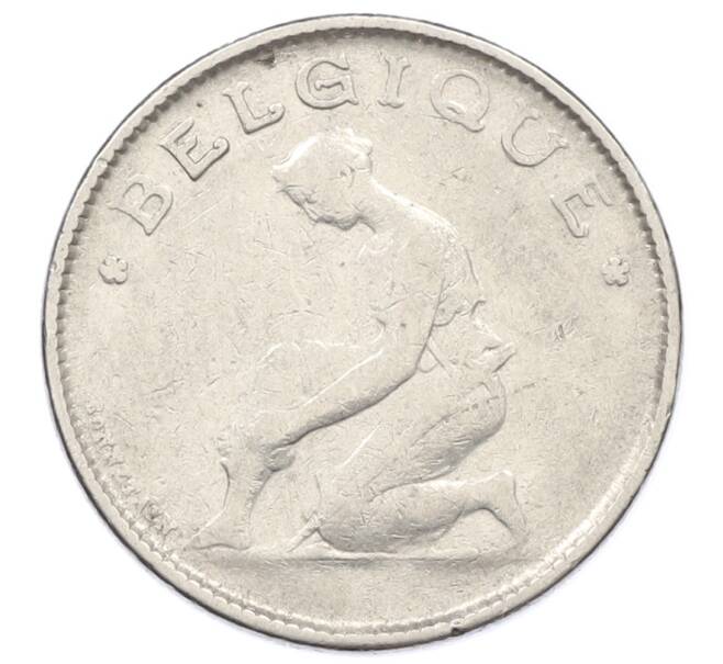 Монета 1 франк 1923 года Бельгия (Надпись на французском — BELGIQUE) (Артикул: M2-90981) — Фото №2