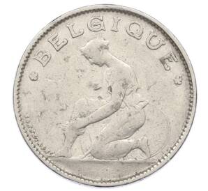 1 франк 1923 года Бельгия (Надпись на французском — BELGIQUE) — Фото №2