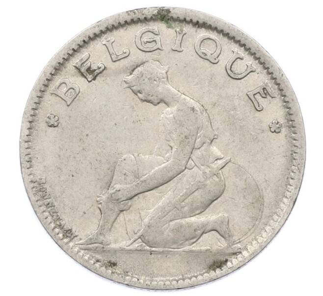 Монета 1 франк 1930 года Бельгия (Надпись на французском — BELGIQUE) (Артикул: M2-90989) — Фото №2