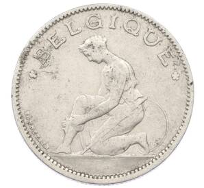1 франк 1930 года Бельгия (Надпись на французском — BELGIQUE) — Фото №2