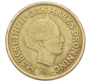 20 крон 1990 года Дания — Фото №1