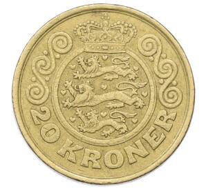 20 крон 1990 года Дания — Фото №2