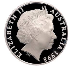 10 долларов 1998 года Австралия «Вомбат» — Фото №2