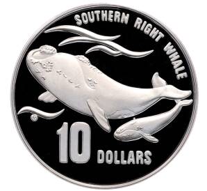10 долларов 1996 года Австралия «Южный гладкий кит» — Фото №1