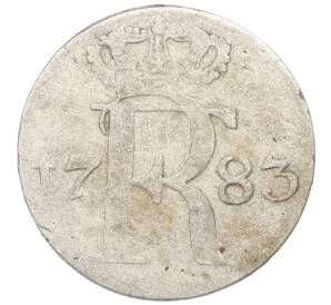 1/24 талера 1783 года Пруссия — Фото №2