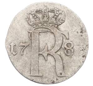 1/24 талера 1783 года Пруссия — Фото №2