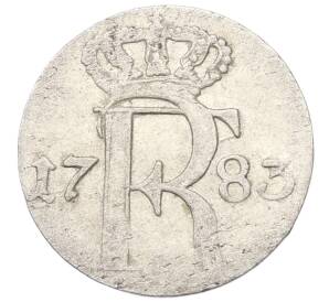 1/24 талера 1783 года Пруссия — Фото №2