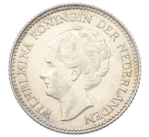 1/2 гульдена 1929 года Нидерланды — Фото №2