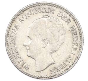 1/2 гульдена 1929 года Нидерланды — Фото №2
