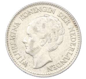 1/2 гульдена 1930 года Нидерланды — Фото №2