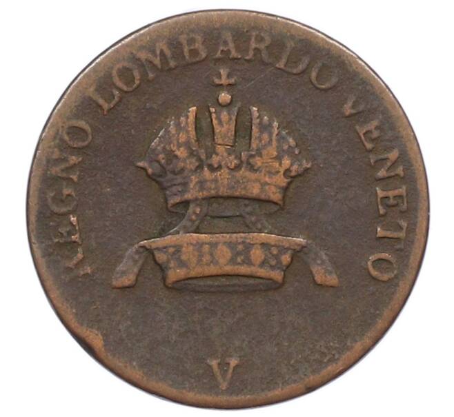 Монета 1 чентезимо 1822 года Ломбардия-Венеция (Артикул: M2-91117) — Фото №2