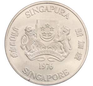 10 долларов 1976 года Сингапур «10 лет Независимости» — Фото №2