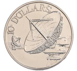 10 долларов 1980 года Сингапур «Спутники связи» — Фото №1