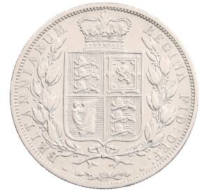 1/2 кроны 1881 года Великобритания — Фото №1