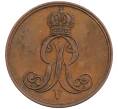 Монета 2 пфеннига 1853 года Ганновер (Артикул: K2-0718) — Фото №2