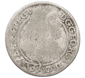 3 крейцера 1661 года Силезия-Лигниц-Бриг — Фото №1