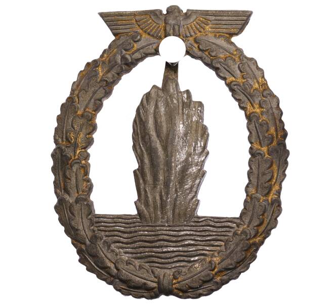 Нагрудный знак минных тральщиков 1933-1945 года Германия (Артикул: K2-0726) — Фото №1