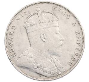 1 доллар 1907 года Стрейтс Сетлментс — Фото №2