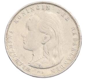 1 гульден 1897 года Нидерланды — Фото №2