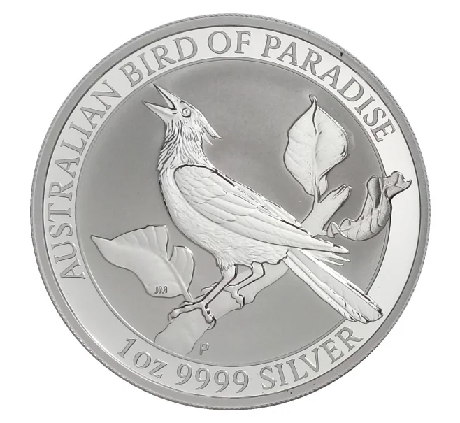 Монета 1 доллар 2019 года Австралия — Австралийская райская птица (Артикул M2-33434)